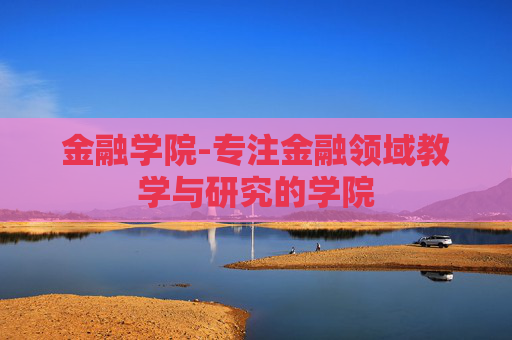 金融学院-专注金融领域教学与研究的学院