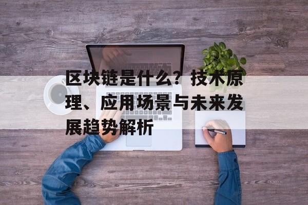 区块链是什么？技术原理、应用场景与未来发展趋势解析